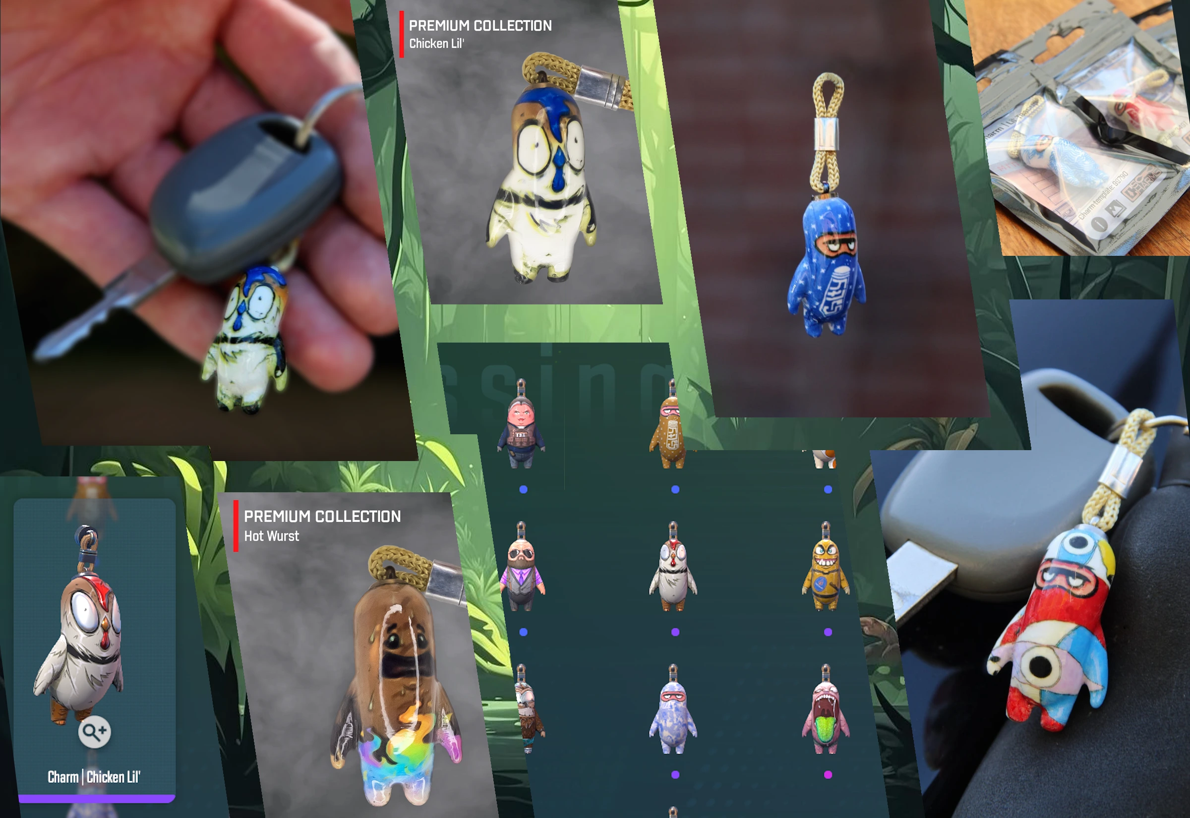 Charms collection from CS Charms